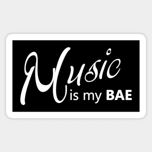 Music Is My BAE Sticker